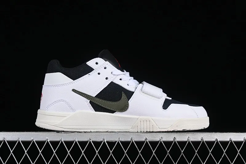 All categories Air Jordan Jordan series basketball shoes Air Jordan 1 Low F version Travis Scott x Jordan Cut The Check AJ1 Joe 1 hook and loop fashion basketball shoes FZ8117-100